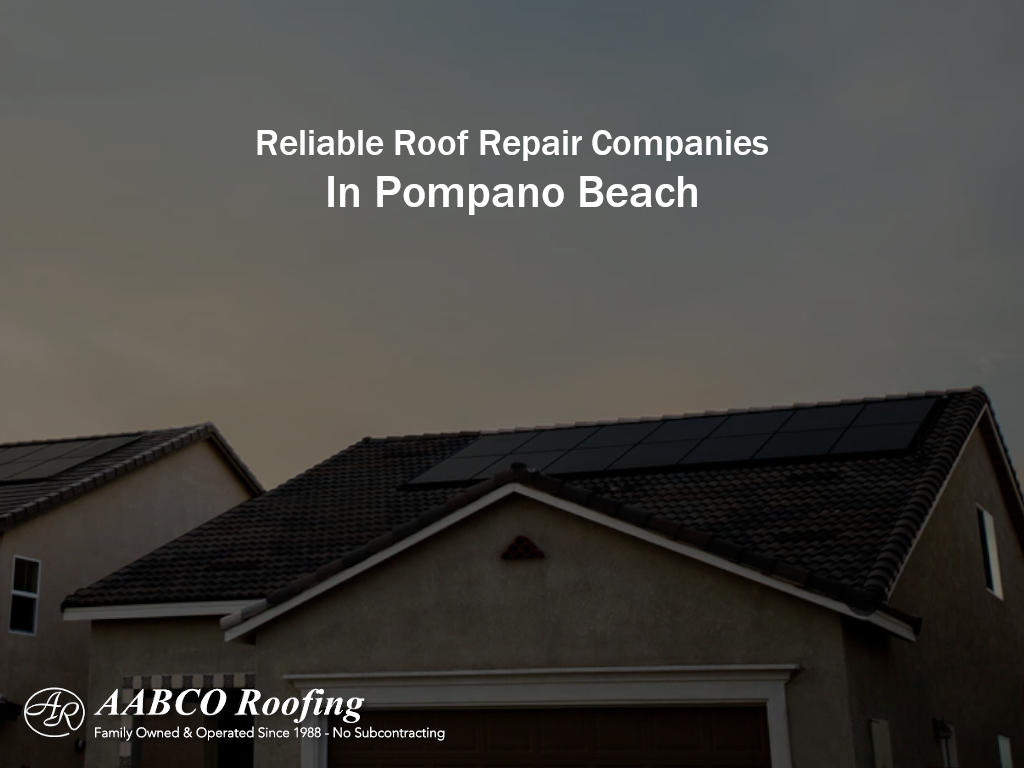 Roof Repair Companies