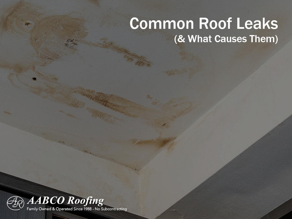 roof leaks