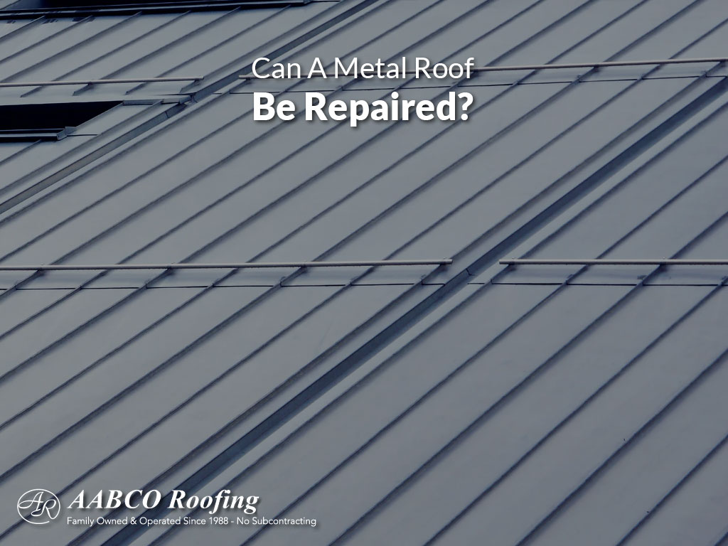 metal roof repair